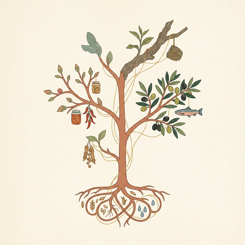 Ask Nutmeg tree logo